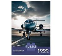 Puzzles pour Adolescents 1000 Pièces Private Jet Life Puzzles pour Adolescents Jeux Relaxants Course De Vitesse Manuelle Est Idéal comme Cadeau 52x38cm/1000pcs