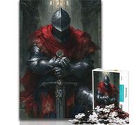 Puzzles pour Adolescents 1000 pièces, Puissant Chevalier médiéval, Jouet éducatif et décompressant, idéal comme Cadeau pour Toute la Famille (38x26cm)