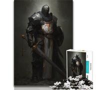 Puzzles pour Adolescents 1000 pièces, Puissant Chevalier médiéval, Jouet éducatif et décompressant, idéal comme Cadeau pour Toute la Famille (75x50cm)