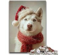 Puzzles pour Adolescents 1000 pièces Puzzle Animal Golden Retriever Jeu Stimulant et Jeu éducatif en Famille pour Anniversaire, Noël 26x38cm