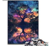 Puzzles pour Adolescents, 1000 pièces, Puzzle Arbre de Vie, Activité familiale, Décoration intérieure Unique et Cadeaux pour Les 14 Ans et Plus (Taille 26x38cm)