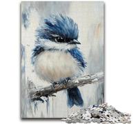 Puzzles pour Adolescents 1000 pièces Puzzle Blue Bird Jeux éducatifs Décoration d'intérieur Collection d'artistes, Beaux-Arts 38x26cm