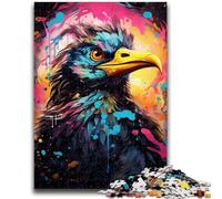 Puzzles pour Adolescents 1000 pièces Puzzle Oiseau coloré Jeux éducatifs Décoration d'intérieur Collection d'artistes, Beaux-Arts 50x75cm
