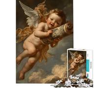 Puzzles pour Adolescents 1000 pièces Puzzles d'anges Jouets éducatifs et ludiques Jeux relaxants défi Stimulant Cadeaux d'anniversaire (Taille 38x52cm)