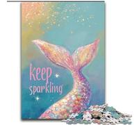 Puzzles pour Adolescents 1000 pièces Queue de sirène, éducatif et idéal comme Cadeau pour Toute la Famille (Taille 50x75cm)