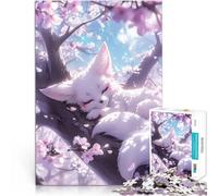 Puzzles pour Adolescents 1000 pièces Renard Kitsune rêveur pour Le Jeu éducatif Challenge Toy Idées Cadeaux 75x50cm