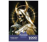 Puzzles pour Adolescents 1000 Pièces Requiem in Gold Puzzle pour Adultes, Jouet, Décoration Murale, Course De Vitesse Manuelle, Excellent Cadeau pour Les Jeux 70x50cm/1000pcs