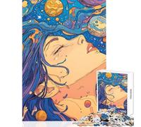 Puzzles pour Adolescents 1000 pièces Rêve Cosmique Jeux Amusants Anti-Stress Jouets de décoration intérieure Chaque pièce est Unique (38x26cm)