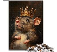 Puzzles pour Adolescents 1000 pièces Roi des Souris, Difficiles et complexes, avec des pièces de Formes aléatoires entièrement emboîtables (Taille 50x75cm)