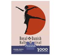 Puzzles pour Adolescents 1000 Pièces Royal Danish Ballet Festival Puzzle pour Adolescents Analyse Et Logique Difficile Et Stimulant Un pour Les Jeux 38x26cm/1000pcs