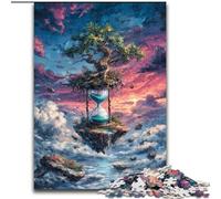 Puzzles pour Adolescents 1000 pièces Sablier mystérieux, Jeux, Jouets, Cadeaux d'anniversaire Uniques pour Les Enfants de 14 Ans et Plus (Taille 26x38cm)