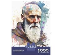 Puzzles pour Adolescents 1000 Pièces Saint Benedict Benedictine Puzzle pour Adultes Jeux Amusants Une Œuvre d'art Interaction Parent-Enfant 52x38cm/1000pcs