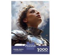 Puzzles pour Adolescents 1000 Pièces Saint Joan of Arc Puzzle Jeux Relaxants Défi Difficile Activités Amusantes À La Maison 52x38cm/1000pcs