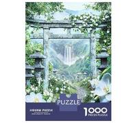 Puzzles pour Adolescents 1000 Pièces Sarutahikos Sacred Path Puzzle Jeux Relaxants Décoration Parfaite Cadeaux Uniques d'anniversaire Et De Noël 52x38cm/1000pcs