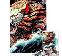 Puzzles pour Adolescents 1000 pièces Savage Beauty Puzzles pour Adultes Vacances à la Maison défi éducatif Divertissement en Famille et soirée Jeux (Taille 50x75cm)