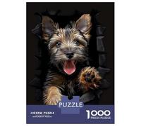 Puzzles pour Adolescents 1000 Pièces Scottish Terrier Puzzles pour Adultes Assemblage De Modèles De Puzzles Stimulants Amusant en Famille Et Soirée Jeux 52x38cm/1000pcs