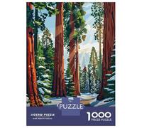 Puzzles pour Adolescents - 1000 Pièces Sequoia National Park California Puzzles pour Adolescents - Idéal pour S'amuser en Famille - Cadeau Original pour Un Anniversaire Ou Noël 70x50cm/1000pcs