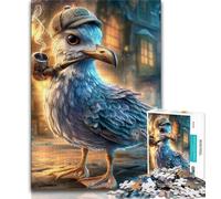 Puzzles pour Adolescents 1000 pièces Sherlock Holmes La Mouette, Anti-Stress, défi Difficile, Chaque pièce est Unique - Jeu Familial Stimulant (75x50cm)