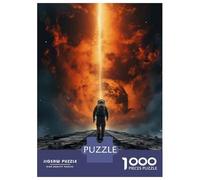 Puzzles pour Adolescents 1000 Pièces Space Exploration Adventure -1 Puzzles pour Adolescents - Défi Difficile - Entraînez Votre Cerveau Et Vos Mains - Casse-tête - Jeux en Famille 38x26cm/1000pcs