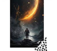 Puzzles pour Adolescents 1000 Pièces Space Exploration Adventure Puzzle pour Adultes Jouet Décoration Murale Défi Difficile Est Idéal comme Cadeau 70x50cm/1000pcs