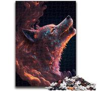 Puzzles pour Adolescents 1000 pièces Space Fox, Jouets éducatifs, décoration intérieure Unique et Cadeaux pour Les 14 Ans et Plus, 50x75cm