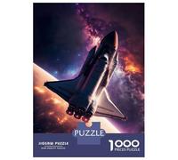 Puzzles pour Adolescents 1000 Pièces Space Shuttle Puzzles pour Adultes - Décoration Murale - Jeu D'analyse Et De Logique - Cadeau Stimulant 70x50cm/1000pcs