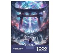 Puzzles pour Adolescents 1000 Pièces Spiritual Torii Gate Puzzles pour Adultes Jeu De Réflexion pour Améliorer La Mémoire Activités Amusantes À La Maison 70x50cm/1000pcs