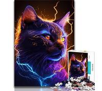 Puzzles pour Adolescents 1000 pièces Star Cat, Puzzles pour Adolescents, Apprentissage éducatif, idéal comme Cadeau pour Toute la Famille (Taille 38x26cm)