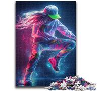 Puzzles pour Adolescents 1000 pièces Street Dance Girl, éducatif et idéal comme Cadeau pour Toute la Famille 50x75cm