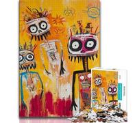 Puzzles pour Adolescents 1000 pièces Style Basquiat, Jeux éducatifs, décoration d'intérieur, Cadeau d'anniversaire, Art Mural (38x26cm)