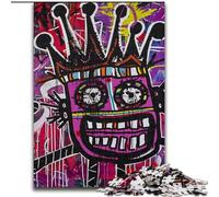 Puzzles pour Adolescents 1000 pièces Style Basquiat, pour entraîner Votre Cerveau et Vos Mains Cadeaux d'anniversaire et Cadeaux Uniques pour Les 14 Ans et Plus (Taille 26x38cm)