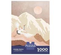 Puzzles pour Adolescents 1000 Pièces Sugar Mountain Crane Puzzles pour Adultes Jeux Relaxants Décoration Et d'anniversaire 38x26cm/1000pcs