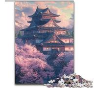 Puzzles pour Adolescents, 1000 pièces, Temples Japonais, Jeu Stimulant, décoration Murale, Cadeaux d'anniversaire et de Noël Uniques (Taille 26x38cm)
