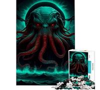 Puzzles pour Adolescents 1000 pièces Terreur Cosmique Jouets addictifs pour cultiver la Patience Jeu de réflexion Décoration Parfaite Cadeau Amusant (Dimensions 38x52cm)