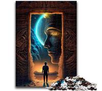Puzzles pour Adolescents 1000 pièces The Gatekeeper Toys Jeux éducatifs Soulagement du Stress Décoration d'intérieur Unique et Cadeaux 26x38cm