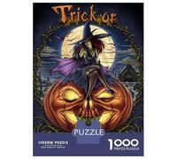 Puzzles pour Adolescents 1000 Pièces The Halloween Spirit Puzzles pour Adolescents Jeux Relaxants Course De Vitesse Manuelle Est Idéal comme Cadeau 52x38cm/1000pcs