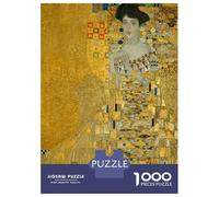 Puzzles pour Adolescents 1000 Pièces The Lady in Gold Puzzles pour Adolescents Jeu Familial pour Améliorer La Mémoire Cadeaux De Noël Et d'anniversaire 52x38cm/1000pcs