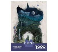 Puzzles pour Adolescents 1000 Pièces The Realm of Cats Puzzles pour Adultes Jeu De Réflexion pour Améliorer La Mémoire Activités Amusantes À La Maison 70x50cm/1000pcs