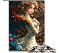 Puzzles pour Adolescents, 1000 pièces, thème Anime Girl, activité familiale, décoration d'intérieur Unique et Cadeaux pour Les 14 Ans et Plus (Taille 26x38cm)