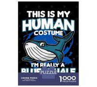Puzzles pour Adolescents 1000 Pièces This is My Human Costume Puzzle Adulte Jeux Amusants Décoration Parfaite Activités Ludiques À La Maison 38x26cm/1000pcs