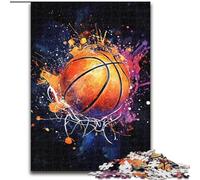 Puzzles pour Adolescents 1000 pièces Tir au Basket, éducatifs et éducatifs, idéal comme Cadeau pour Toute la Famille (Taille 50x75cm)
