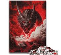 Puzzles pour Adolescents 1000 pièces Tornade de Foudre 1000 pièces pour Adultes, Anti-Stress, défi Difficile, Cadeaux du Père Noël Secret (38x26cm)