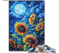 Puzzles pour Adolescents 1000 pièces Tournesol, Éléphant, Jeu intellectuel, Cadeau d'anniversaire, Décoration Murale pour 14 Ans et Plus (Taille 26x38cm)