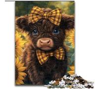 Puzzles pour Adolescents 1000 pièces Tournesol Yak, Jeux, Jouets, Cadeaux d'anniversaire Uniques pour Les Enfants de 14 Ans et Plus (Taille 26x38cm)