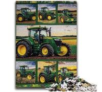 Puzzles pour Adolescents 1000 pièces Tracteur agricole pour et à partir de 14 Ans Jouets de Jeu Car C'est idéal comme Cadeau pour Toute la Famille 50x75cm