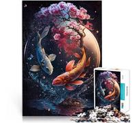 Puzzles pour Adolescents 1000 pièces Un Voyage Yin et Yang V2 Entraînez Votre Cerveau et Vos Mains Cadeau Amusant 38x26cm
