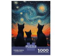 Puzzles pour Adolescents 1000 Pièces Unicorn White Mouse Dragon Hybrid Puzzle À Faire Soi-même, Jouet Anti-Stress, Interaction Parent-Enfant 38x26cm/1000pcs