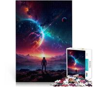 Puzzles pour Adolescents 1000 pièces Univers de la Couleur RVB Jouets de Jeu pour Cadeau Familial Cadeau Amusant 52x38cm