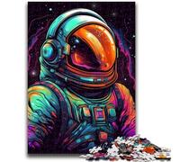 Puzzles pour Adolescents 1000 pièces Univers Explorateur Spatial Entraînez Votre Cerveau et Vos Mains Interaction Parent-Enfant pour Les 14 Ans et Plus 50x75cm