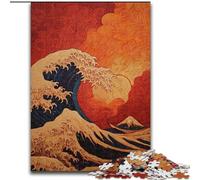 Puzzles pour Adolescents 1000 pièces Vagues de l'océan, Jouets éducatifs et éducatifs pour la Famille, Cadeaux d'anniversaire et Cadeaux Uniques (Taille 26x38cm)